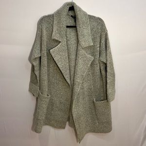 Never worn cardigan trench coat, basically brand new still!